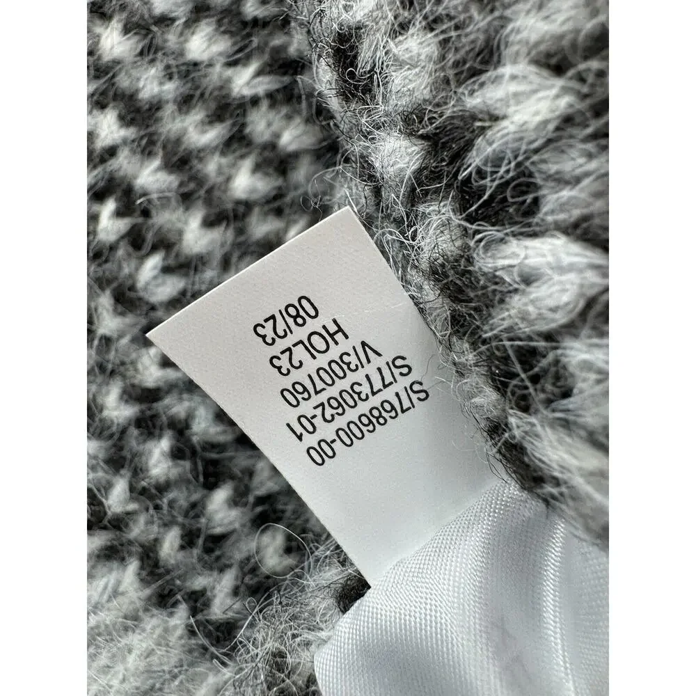 Banana Republic Sweater Sz XS Johnny Collar Wool Striped Preppy Old Money​ - Picture 8 of 14